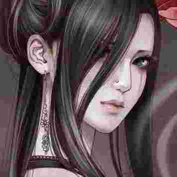 游戏中的美女，供你做壁纸